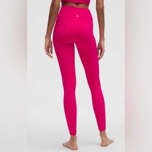 Lululemon NWT Align Pants 28” Leggings High Rise Passionate Pink Size 12